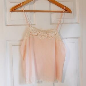 Vintage 1980’s Ms. Leslee Lingerie camisole, size large